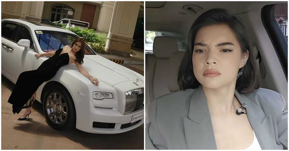 Rhian Ramos, nagmistulang driver ni Max Collins sa viral clip Rhian Ramos, nagmistulang driver ni Max Collins sa viral clip