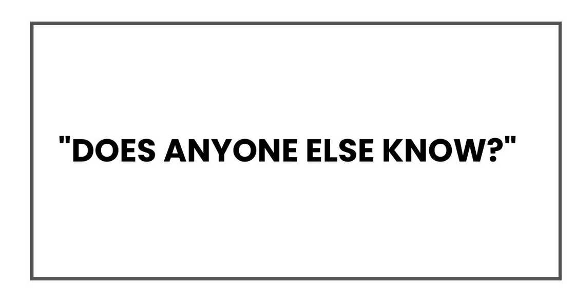 DOES ANYONE DOES ANYONE