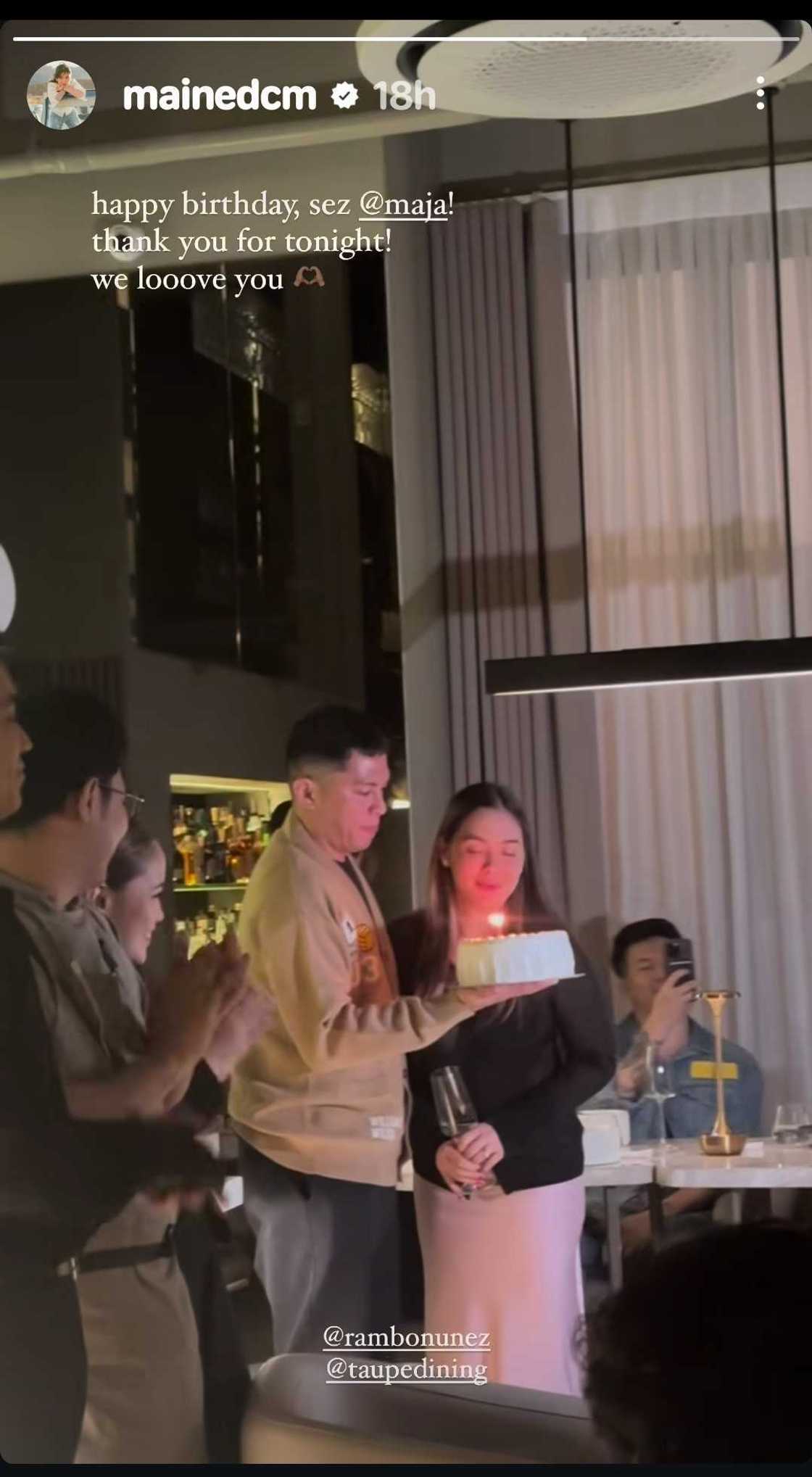 Maine Mendoza, may sweet birthday greeting para kay Maja Salvador Maine Mendoza, may sweet birthday greeting para kay Maja Salvador