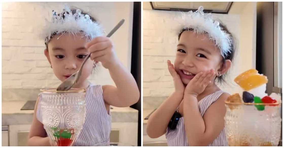 Sarina Hilario, kinagiliwan sa kanyang 'Halo-halo' video Sarina Hilario, kinagiliwan sa kanyang 'Halo-halo' video