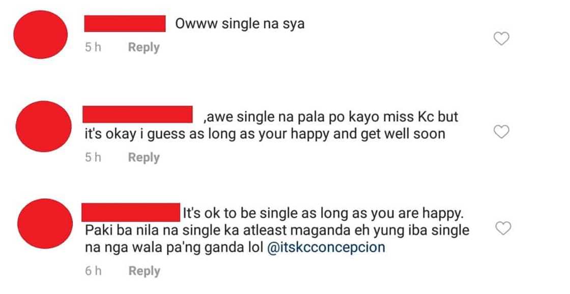 Claims about KC-Pierre breakup surface online due to the actress’ recent post Claims about KC-Pierre breakup surface online due to the actress’ recent post