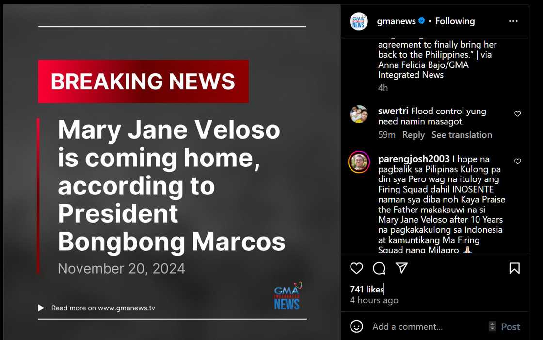 Mary Jane Veloso, makakauwi na matapos ang maraming taong pagkakakulong sa Indonesia