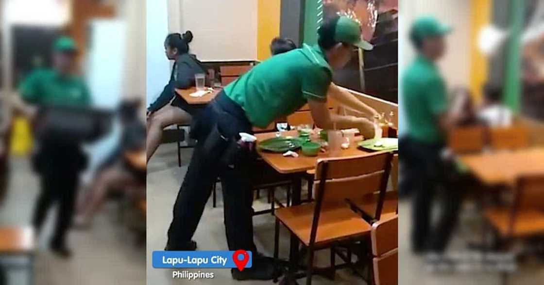 Video ng isang staff na mala-superhero sa bilis kung magligpit ng pinagkanan sa isang fastfood resto, viral Video ng isang staff na mala-superhero sa bilis kung magligpit ng pinagkanan sa isang fastfood resto, viral
