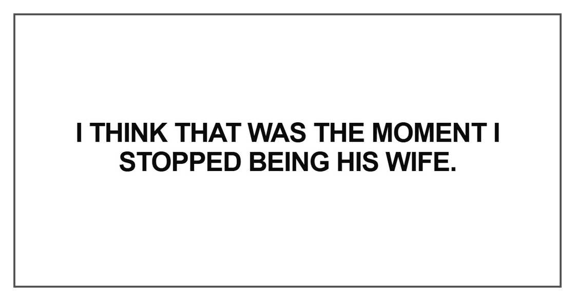 I think that was the moment