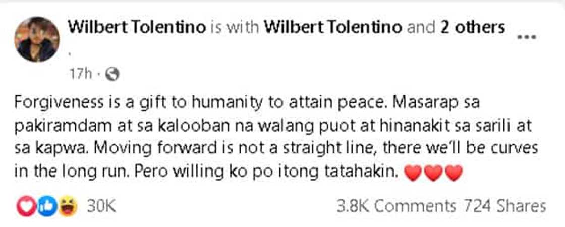 Wilbert Tolentino Wilbert Tolentino