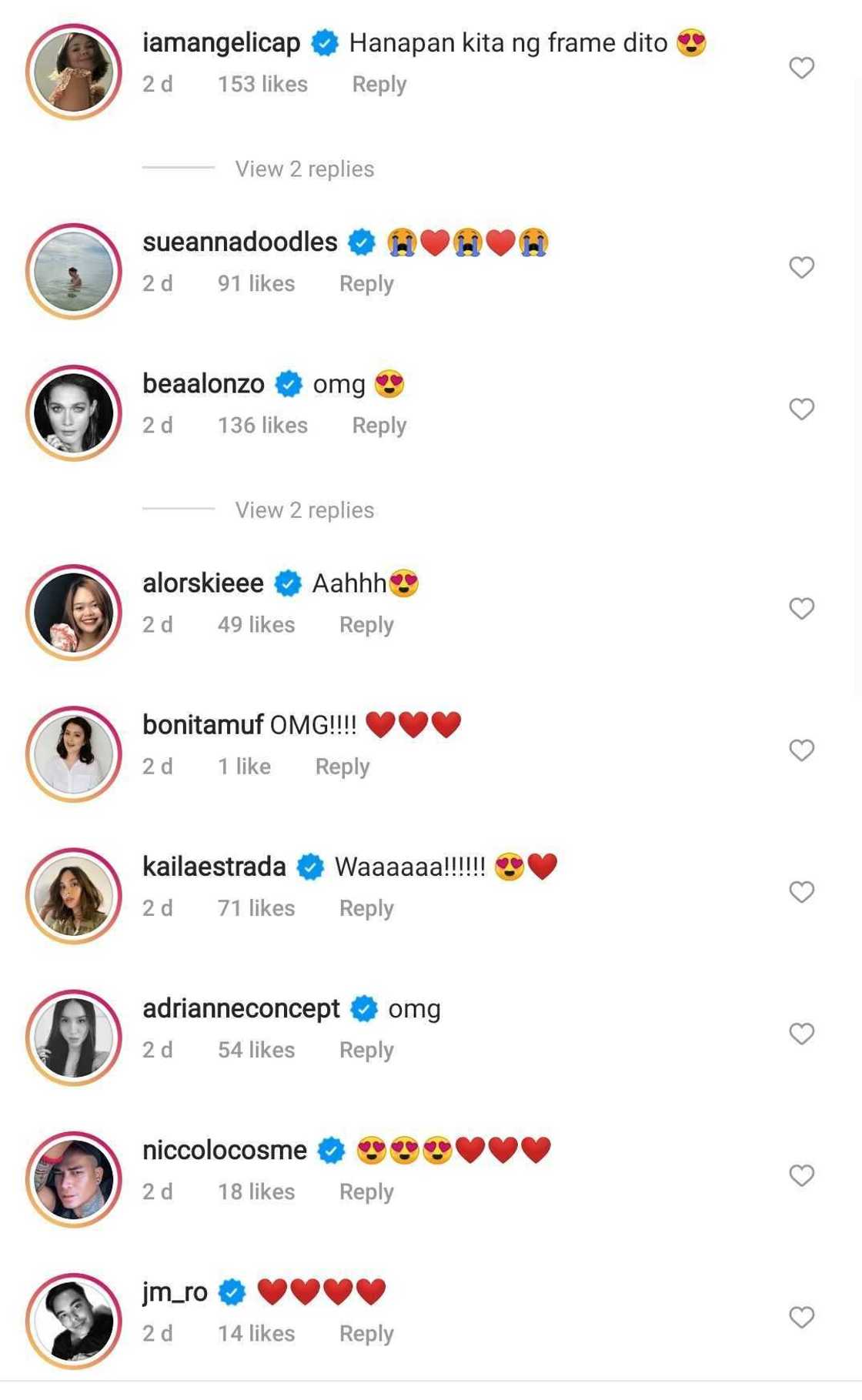 Maxene Magalona's gushes over Jennifer Aniston comment on her IG post Maxene Magalona's gushes over Jennifer Aniston comment on her IG post