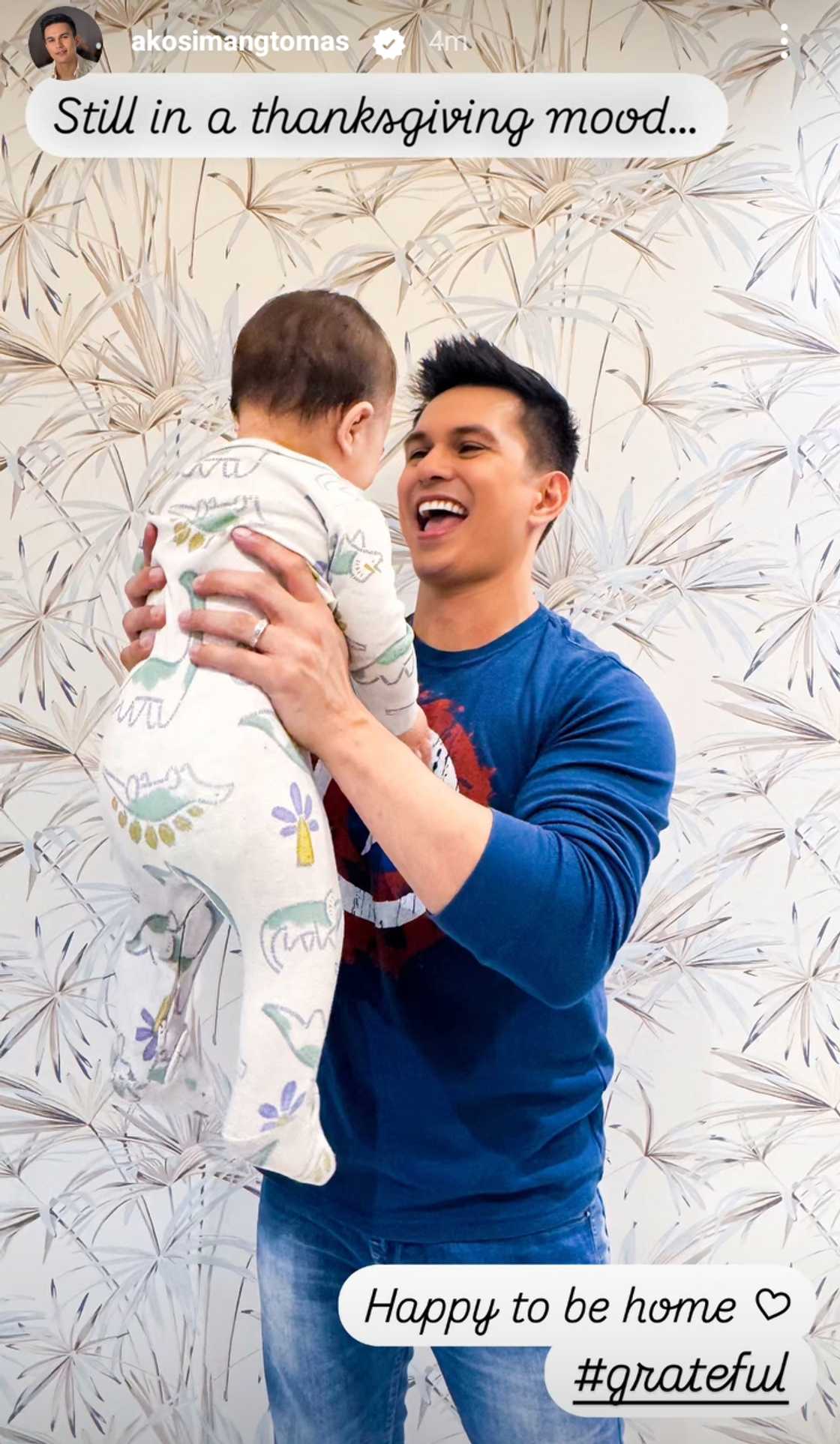 Tom Rodriguez shares a new heartwarming photo with his son Baby Korben Tom Rodriguez shares a new heartwarming photo with his son Baby Korben