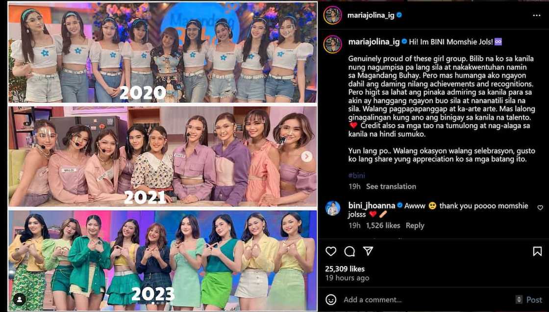 Jolina Magdangal, proud sa narating ng BINI: “Walang kaarte-arte” Jolina Magdangal, proud sa narating ng BINI: “Walang kaarte-arte”