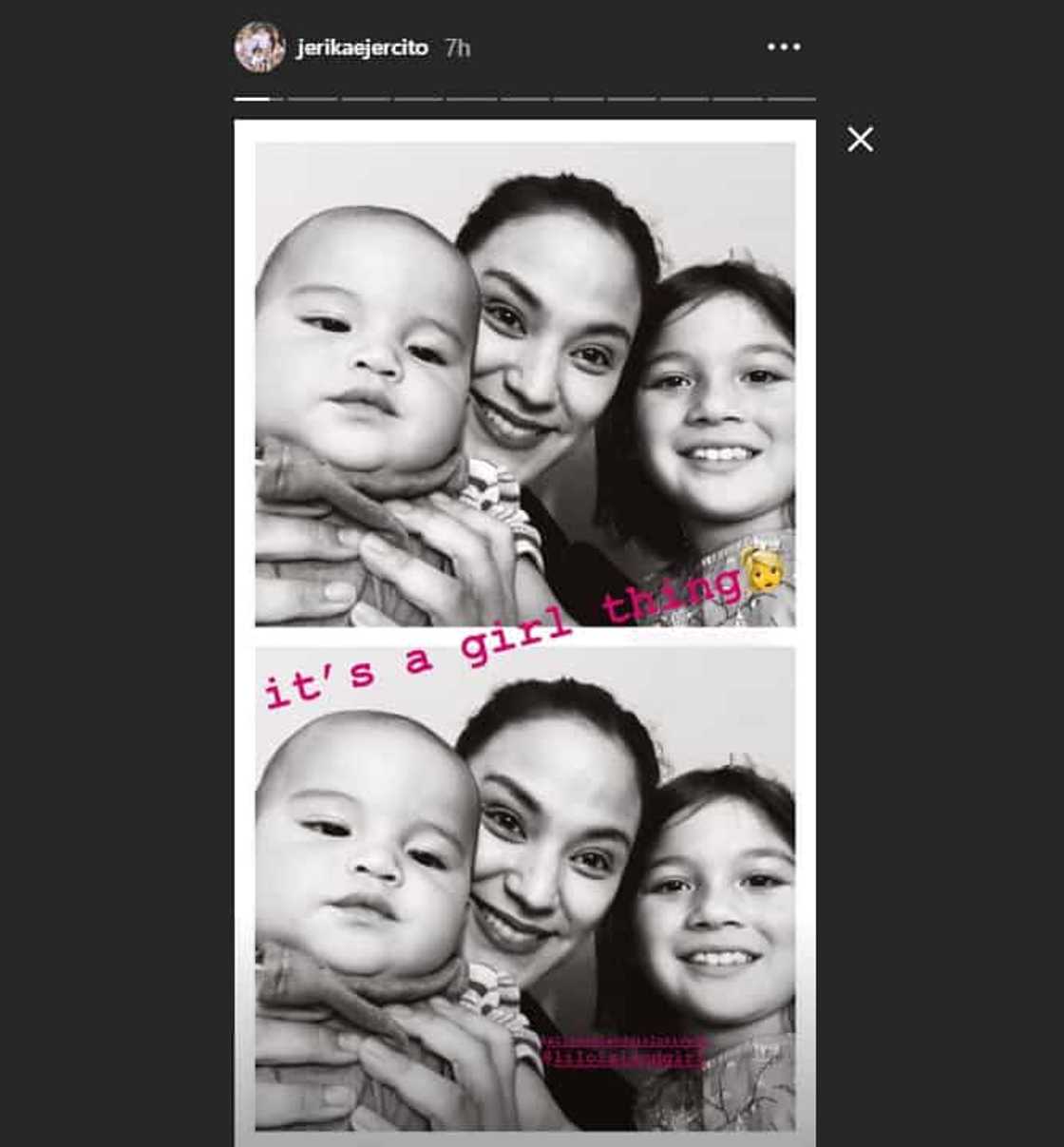 Ellie Eigenmann Ejercito shares a rare family picture taken after her recital