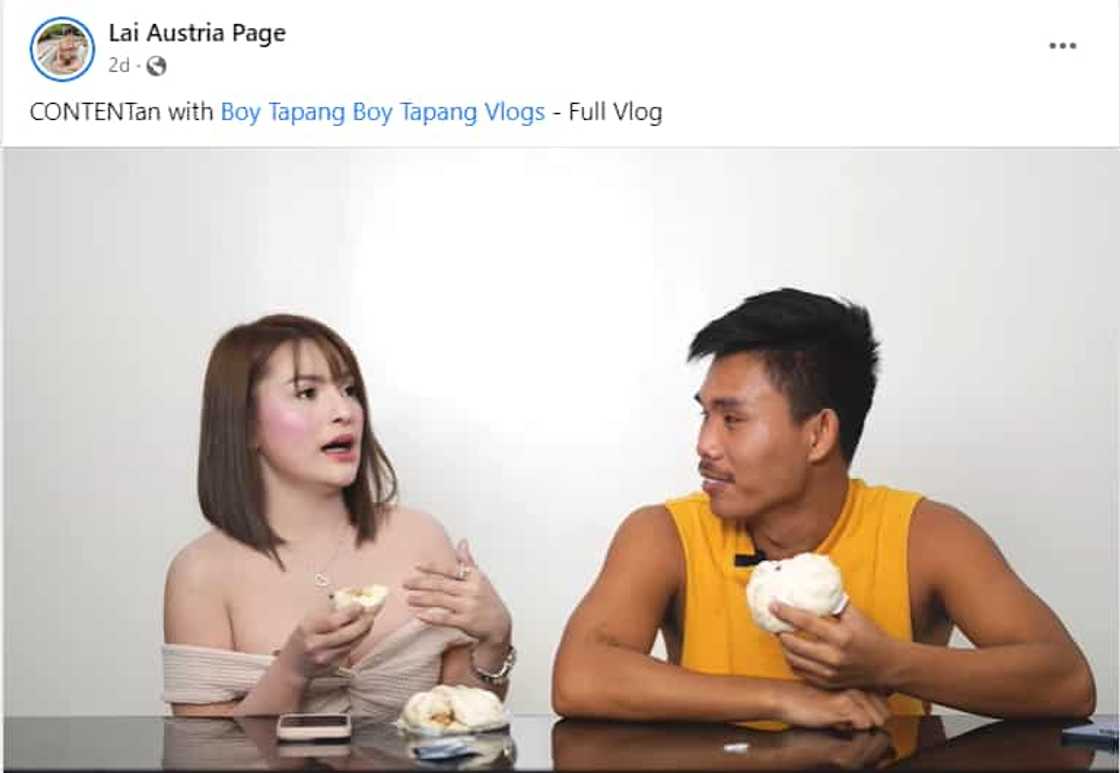 Lai Austria, nakipag-collab kay Boy Tapang para umano i-comfort ito bilang kaibigan Lai Austria, nakipag-collab kay Boy Tapang para umano i-comfort ito bilang kaibigan