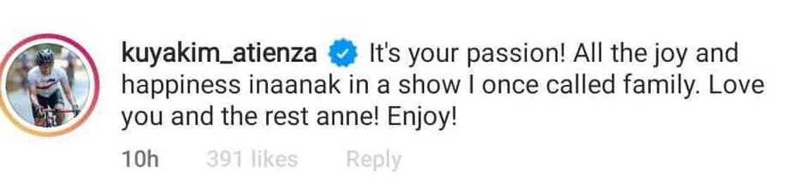 Kuya Kim reacts to Anne Curtis' teaser about her 'It's Showtime' comeback: "Love you and the rest anne!" Kuya Kim reacts to Anne Curtis' teaser about her 'It's Showtime' comeback: "Love you and the rest anne!"
