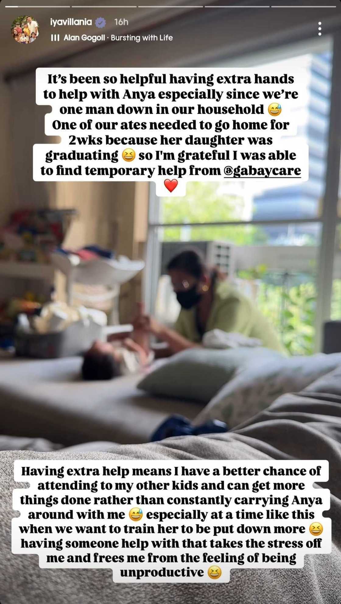 Iya Villania, nagpakatotoo: "Having this extra help really is a blessing" Iya Villania, nagpakatotoo: "Having this extra help really is a blessing"
