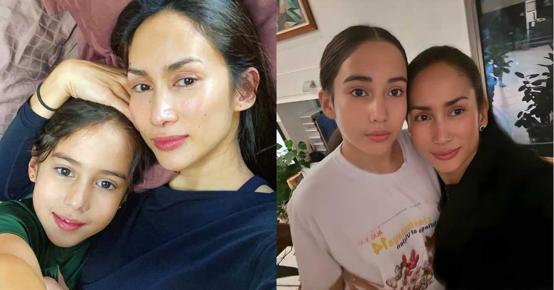 Ina Raymundo with daughter Minka