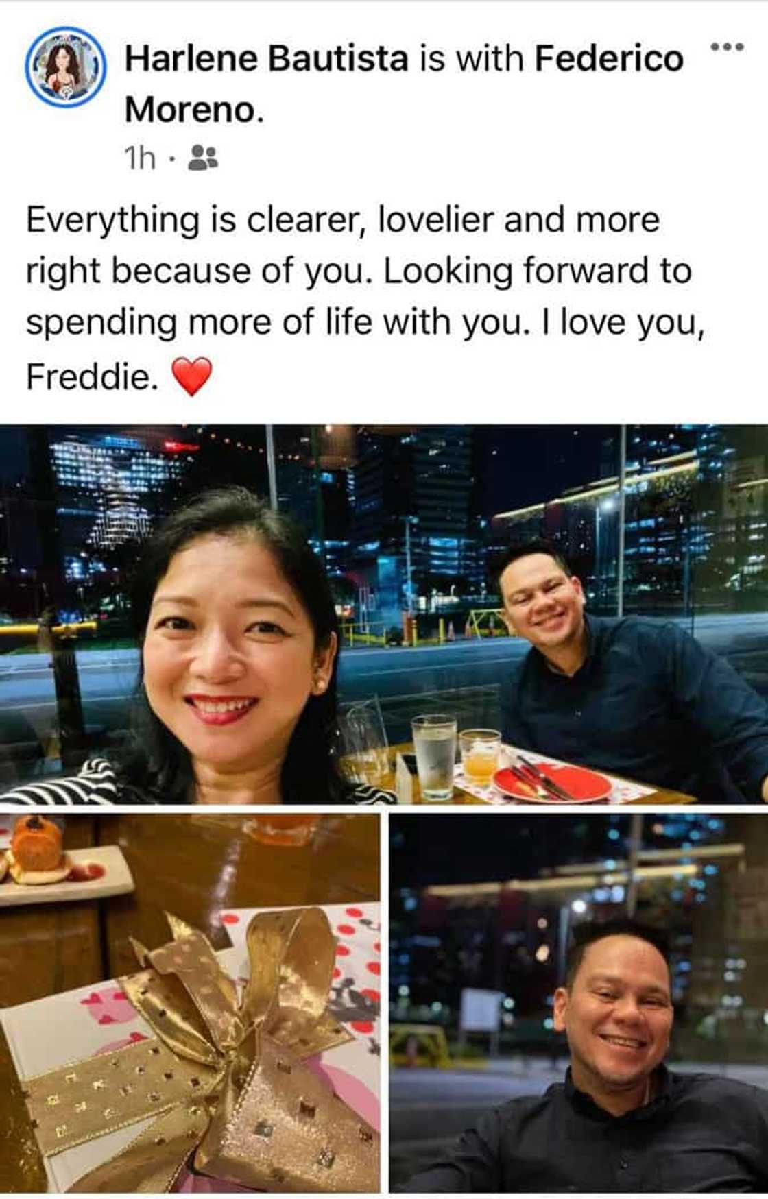 Harlene Bautista celebrates first monthsary with Federico Moreno, son of the late German Moreno Harlene Bautista celebrates first monthsary with Federico Moreno, son of the late German Moreno