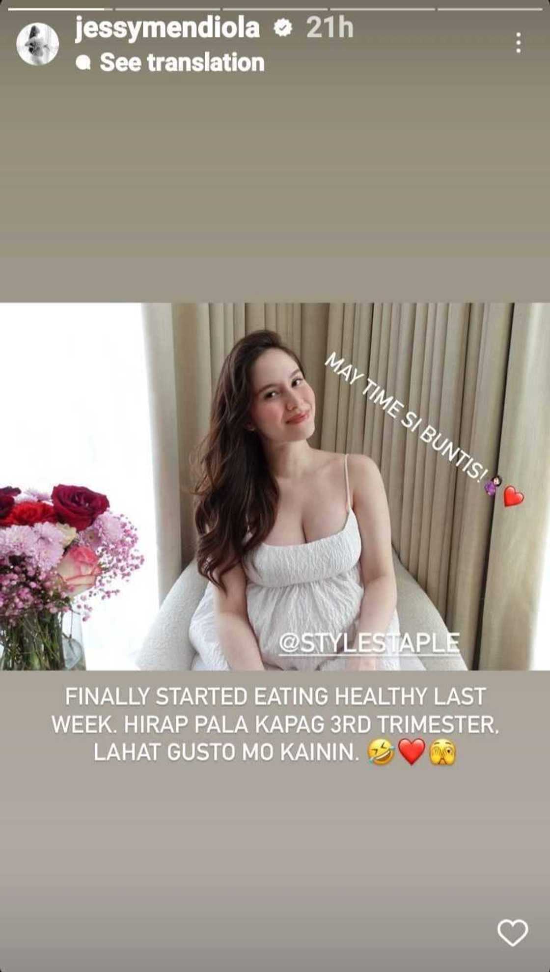 Jessy Mendiola on 3rd trimester of her pregnancy: “Lahat gusto mo kainin” Jessy Mendiola on 3rd trimester of her pregnancy: “Lahat gusto mo kainin”