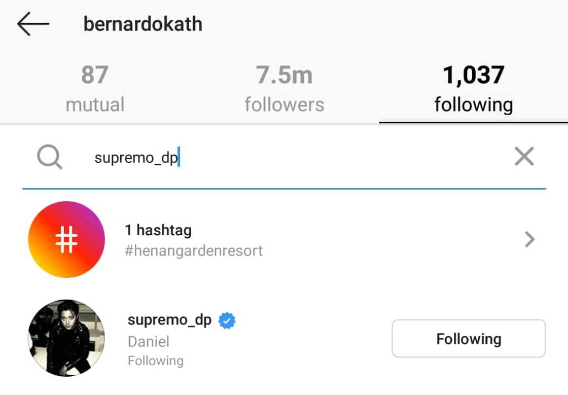 Daniel Padilla allegedly unfollows Kathryn Bernardo on Instagram