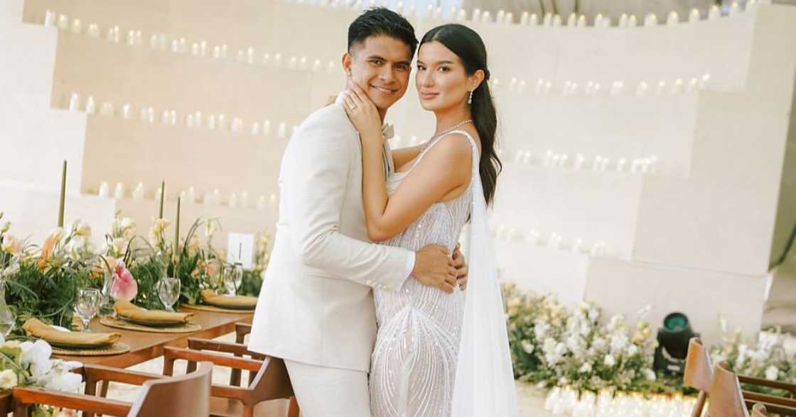 Kiefer Ravena, Diana Mackey hold second wedding in dreamy El Nido beach ceremony Kiefer Ravena, Diana Mackey hold second wedding in dreamy El Nido beach ceremony