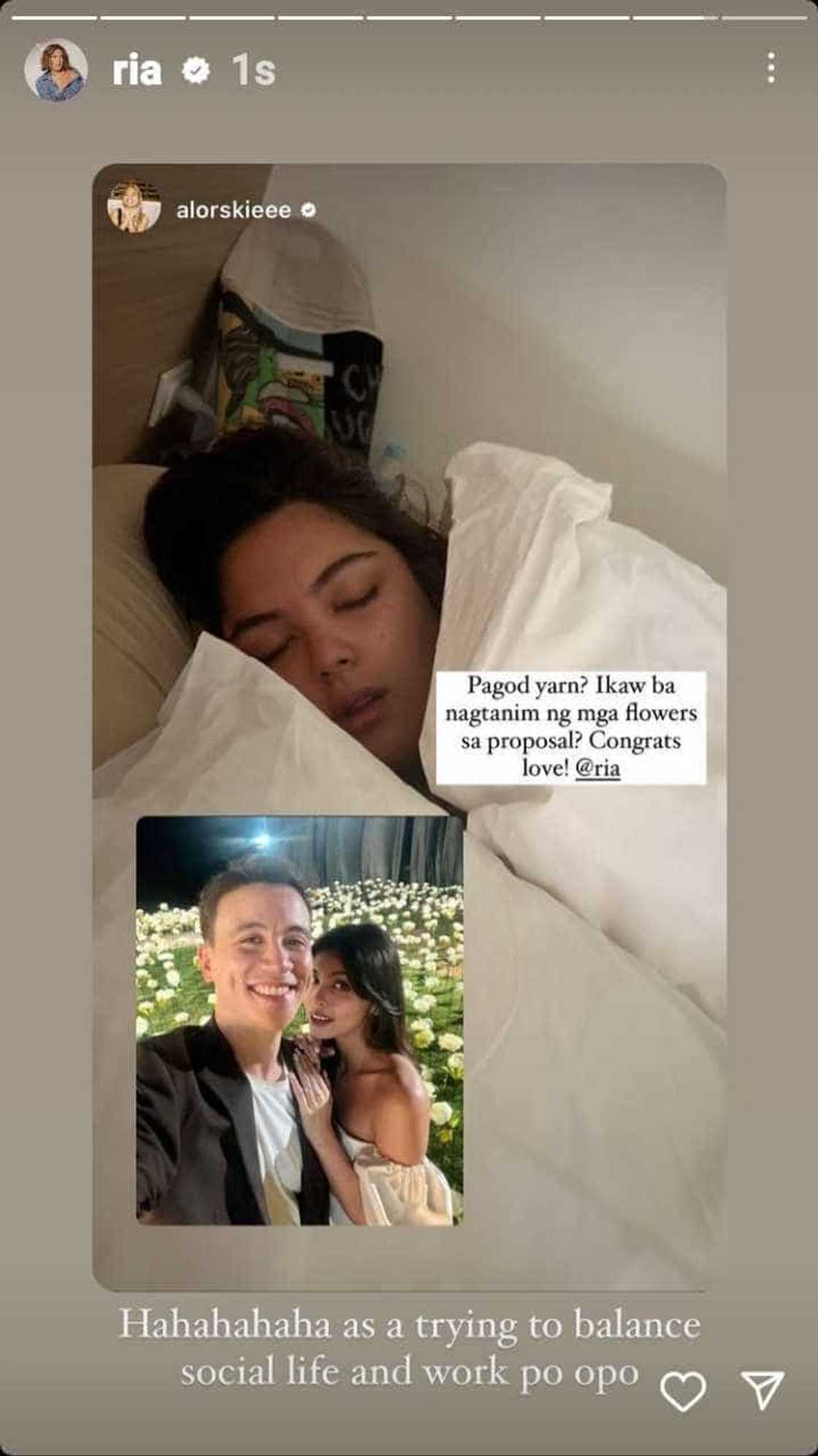 Ria Atayde gushes over Maine Mendoza, Arjo Atayde’s engagement Ria Atayde gushes over Maine Mendoza, Arjo Atayde’s engagement