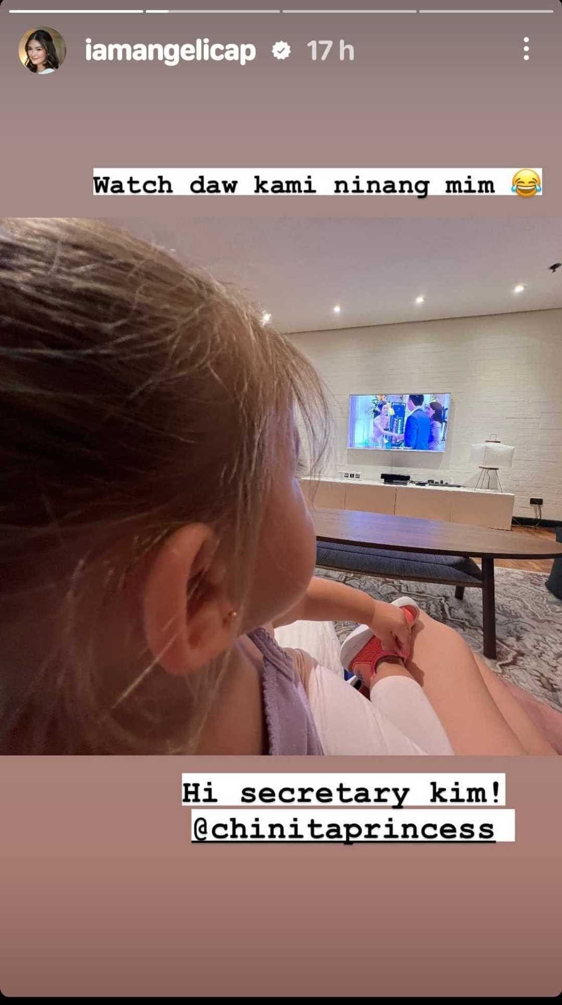 Angelica Panganiban, ipinasilip ang pagsuporta ni Baby Bean sa ‘What's Wrong with Secretary Kim’ PH Angelica Panganiban, ipinasilip ang pagsuporta ni Baby Bean sa ‘What's Wrong with Secretary Kim’ PH