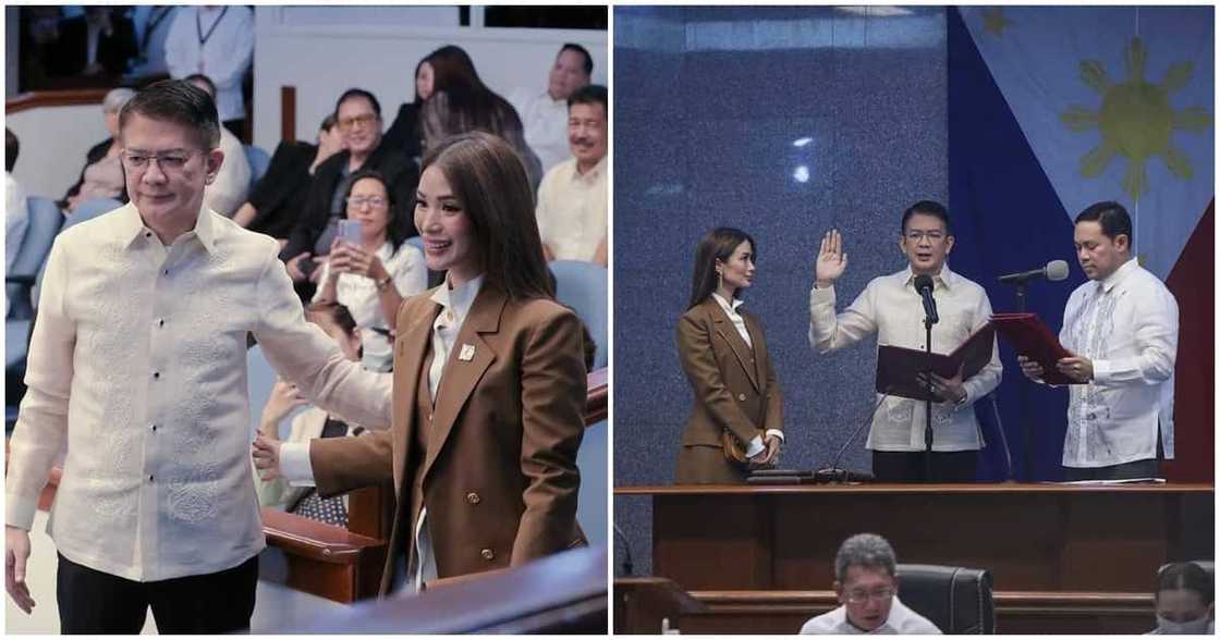 Heart Evangelista shares snaps from Chiz Escudero's oath-taking: "I am so proud of you" Heart Evangelista shares snaps from Chiz Escudero's oath-taking: "I am so proud of you"