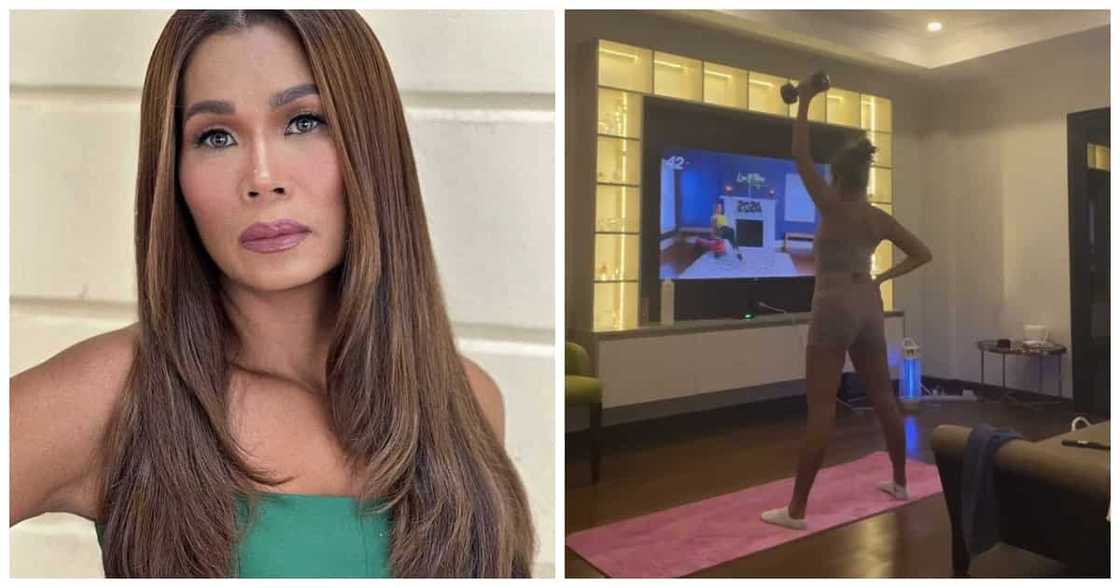 Pokwang posts workout video on social media; says "bala kayo diyan" Pokwang posts workout video on social media; says "bala kayo diyan"