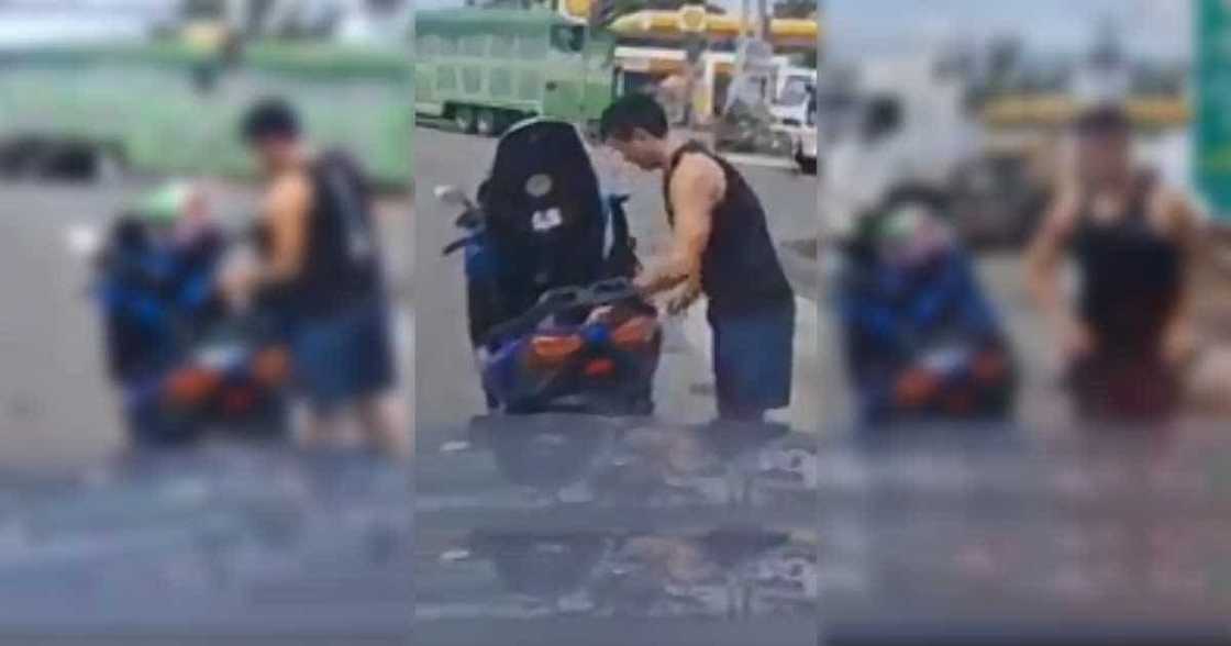 Video ng traffic light na matagal mag green, viral; nagawa pang maligo ng motorista sa tagal ng paghihintay