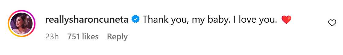 Sharon Cuneta, nag-reply sa nakakaantig na birthday message ni KC Concepcion Sharon Cuneta, nag-reply sa nakakaantig na birthday message ni KC Concepcion