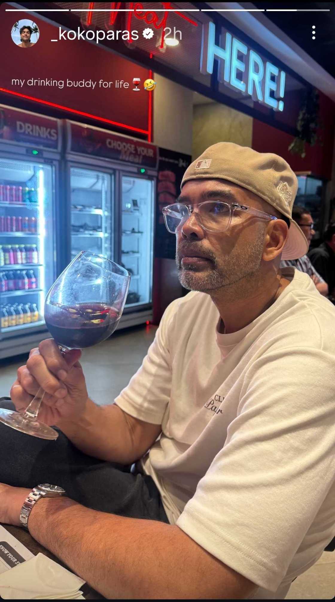 Kobe Paras greets dad Benjie Paras with warm birthday posts online