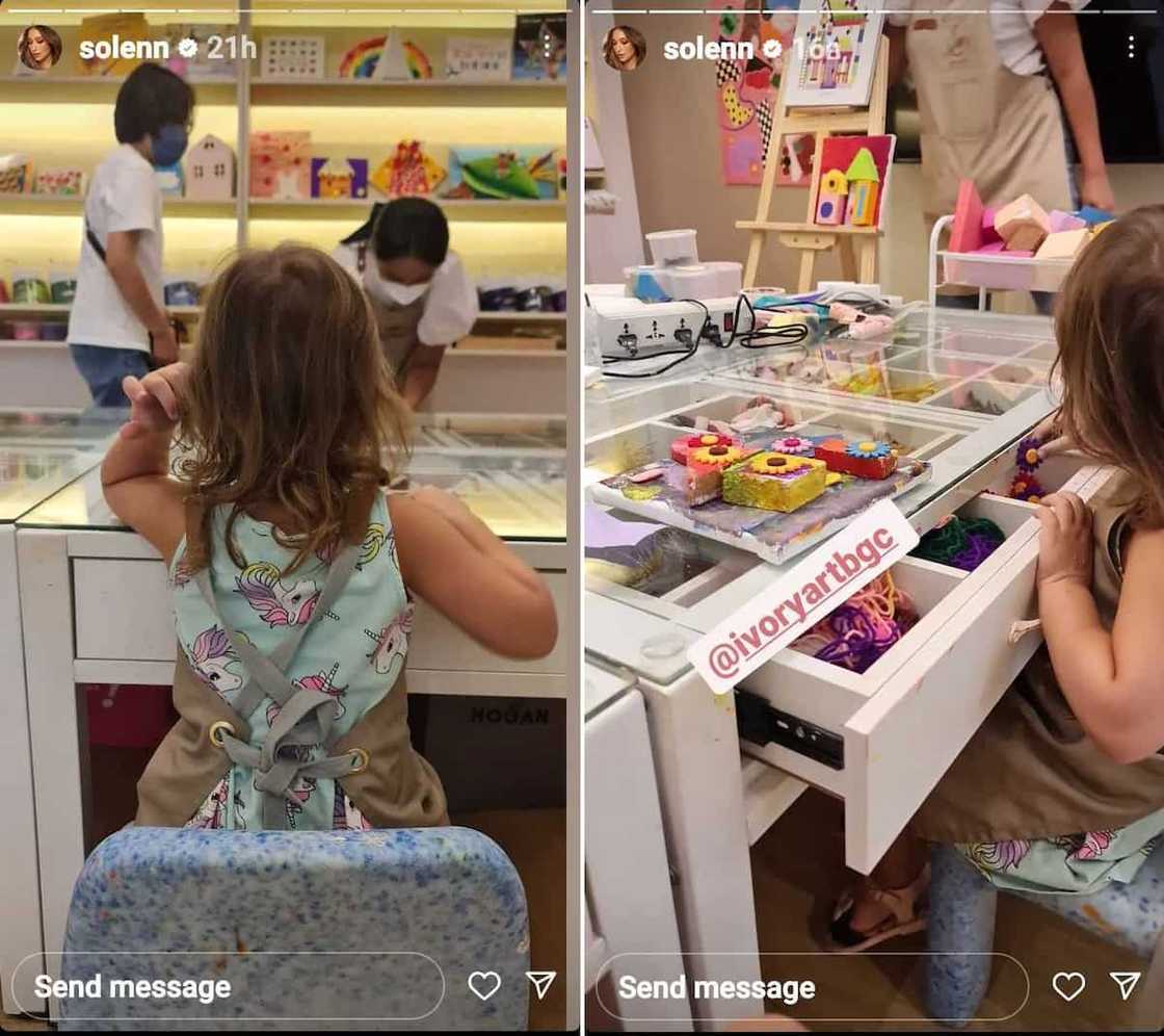 Solenn Heussaff, ibinida ang artwork ni baby Tili: “Proud of her work” Solenn Heussaff, ibinida ang artwork ni baby Tili: “Proud of her work”