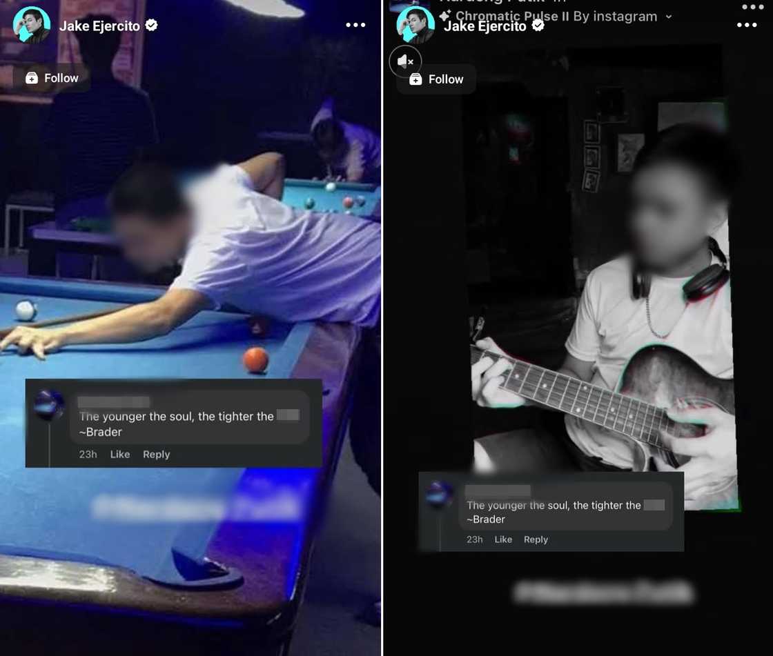 Jake Ejercito calls out netizens who left indecent comments: "Huwat lang mo" Jake Ejercito calls out netizens who left indecent comments: "Huwat lang mo"