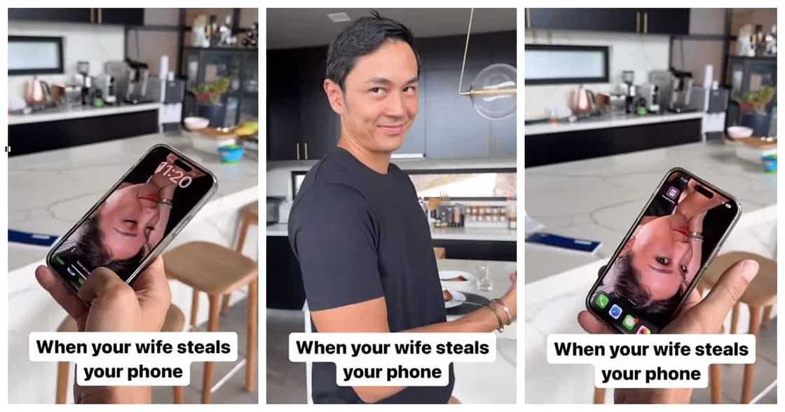 Slater Young shows hilarious changes made to his phone after Kryz Uy 'stole' it Slater Young shows hilarious changes made to his phone after Kryz Uy 'stole' it