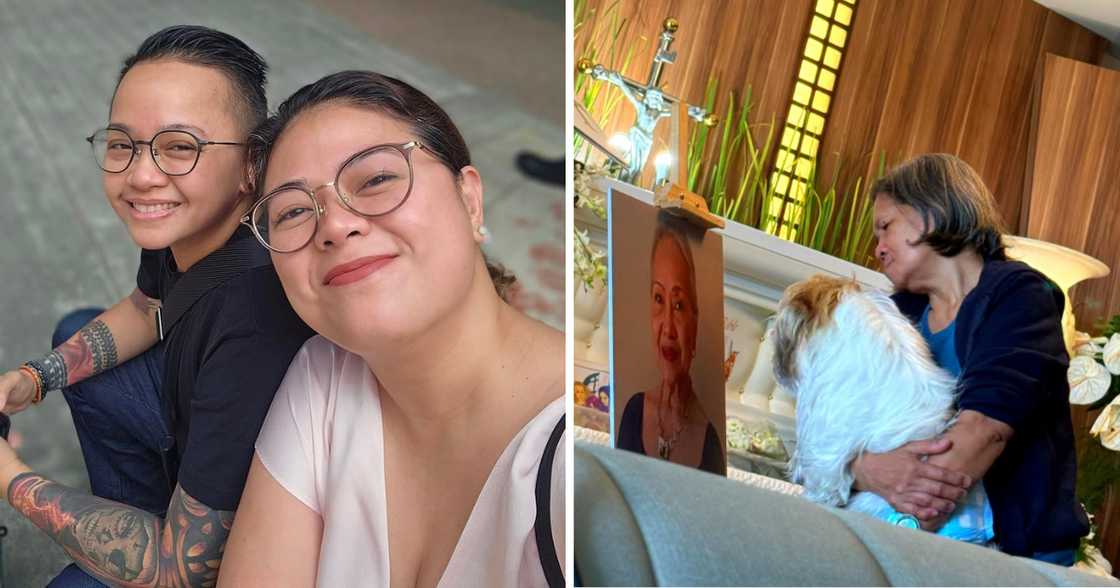Liza Diño shares Seguerra family's kasambahay & pet dog's touching moment at Mommy Caring's wake Liza Diño shares Seguerra family's kasambahay & pet dog's touching moment at Mommy Caring's wake