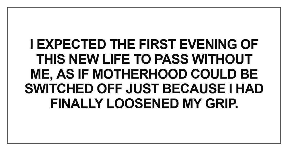 I expected the first evening of this new life to pass I expected the first evening of this new life to pass