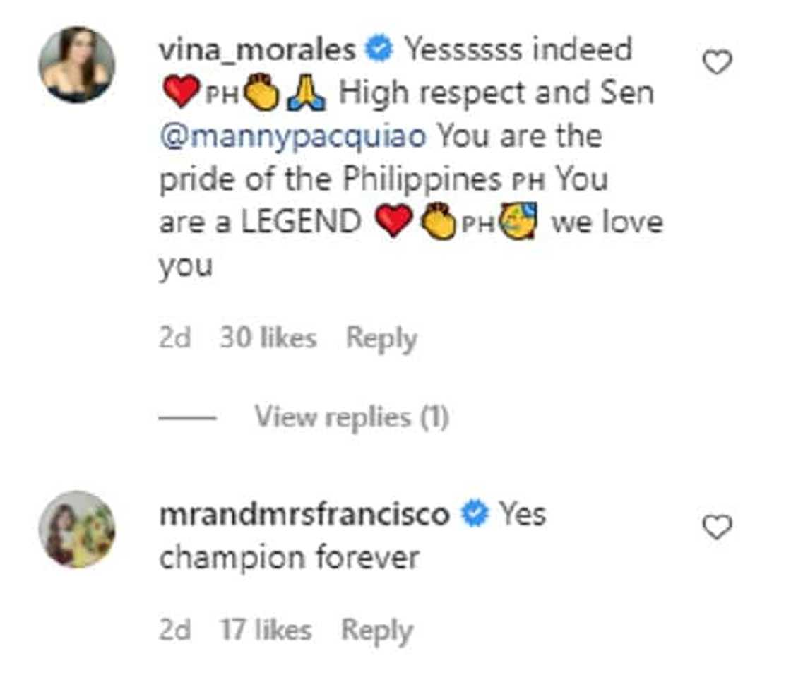Jinkee Pacquiao’s twin sister reacts to Manny Pacquiao’s loss: “Mabuhay ka” Jinkee Pacquiao’s twin sister reacts to Manny Pacquiao’s loss: “Mabuhay ka”