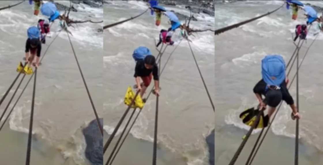 Mga estudyante sa Nueva Vizcaya, nalalagay sa panganib sa pagtawid sa sirang tulay Mga estudyante sa Nueva Vizcaya, nalalagay sa panganib sa pagtawid sa sirang tulay