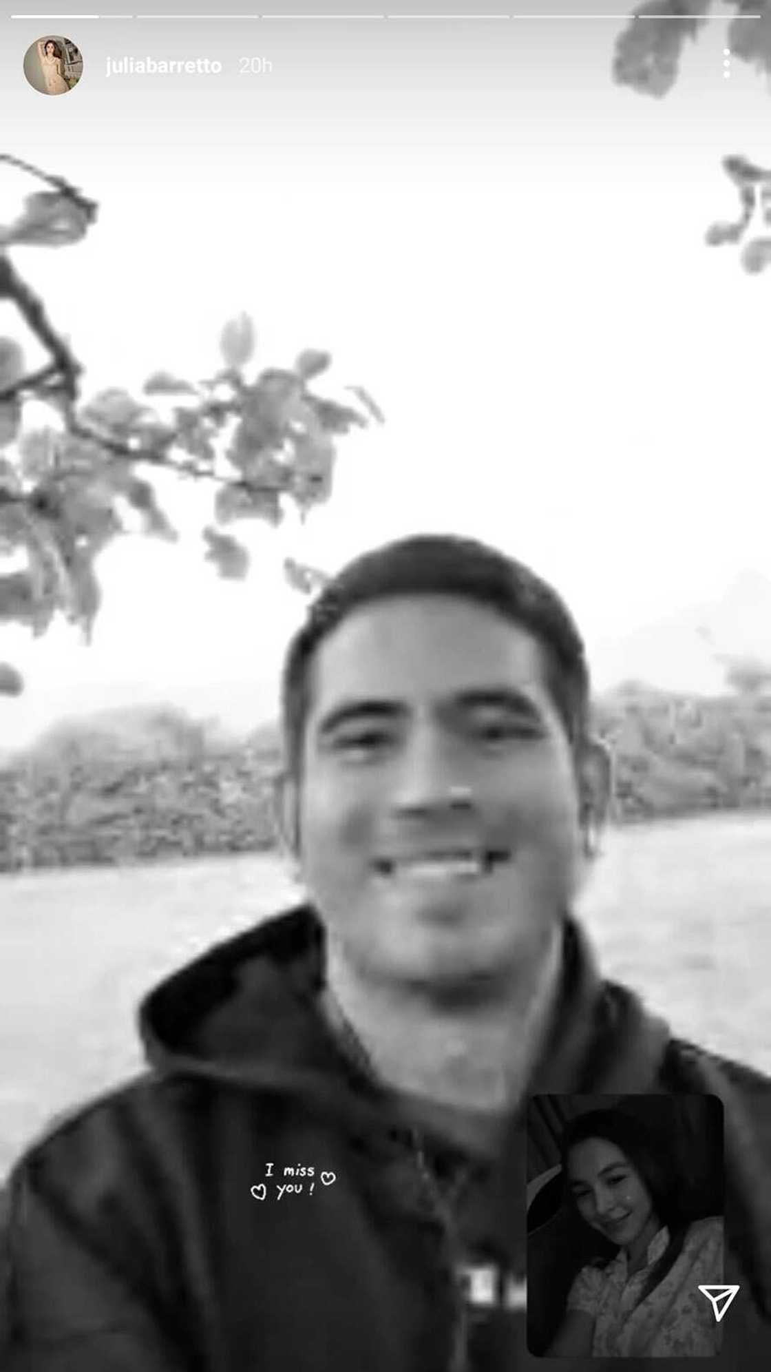 Julia Barretto, nami-miss na ang nobyong si Gerald Anderson na ngayo’y nasa Austria Julia Barretto, nami-miss na ang nobyong si Gerald Anderson na ngayo’y nasa Austria
