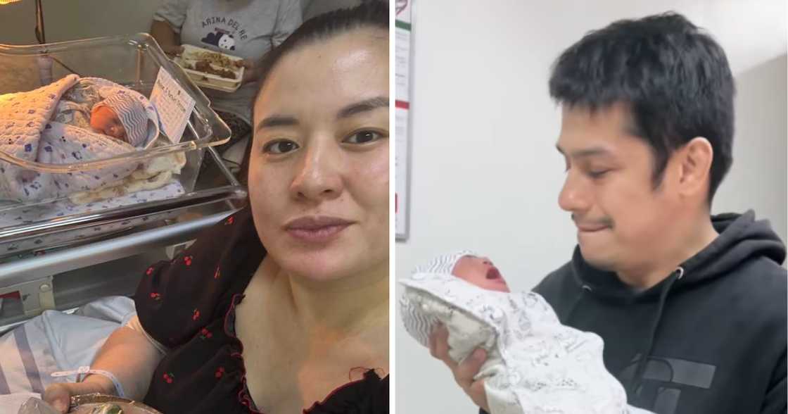 Janna Dominguez and Mickey Ablan welcome newborn baby