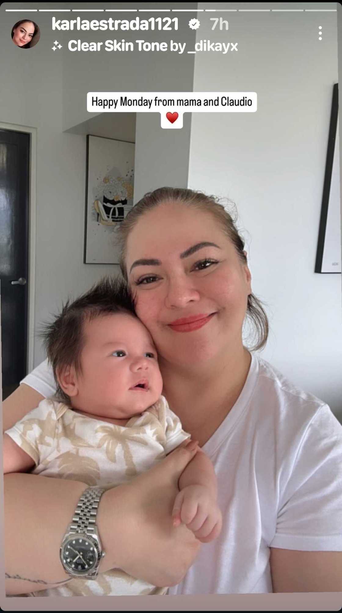 Karla Estrada, may panibagong post ukol sa cute na apo Karla Estrada, may panibagong post ukol sa cute na apo
