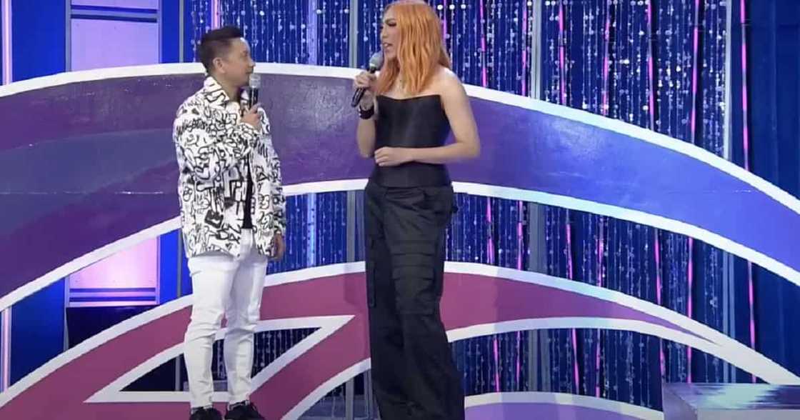 Vice Ganda returns to “It’s Showtime,” shows off epic new look (Screenshot from YouTube channel of ABS-CBN / "It's Showtime") Vice Ganda returns to “It’s Showtime,” shows off epic new look (Screenshot from YouTube channel of ABS-CBN / "It's Showtime")