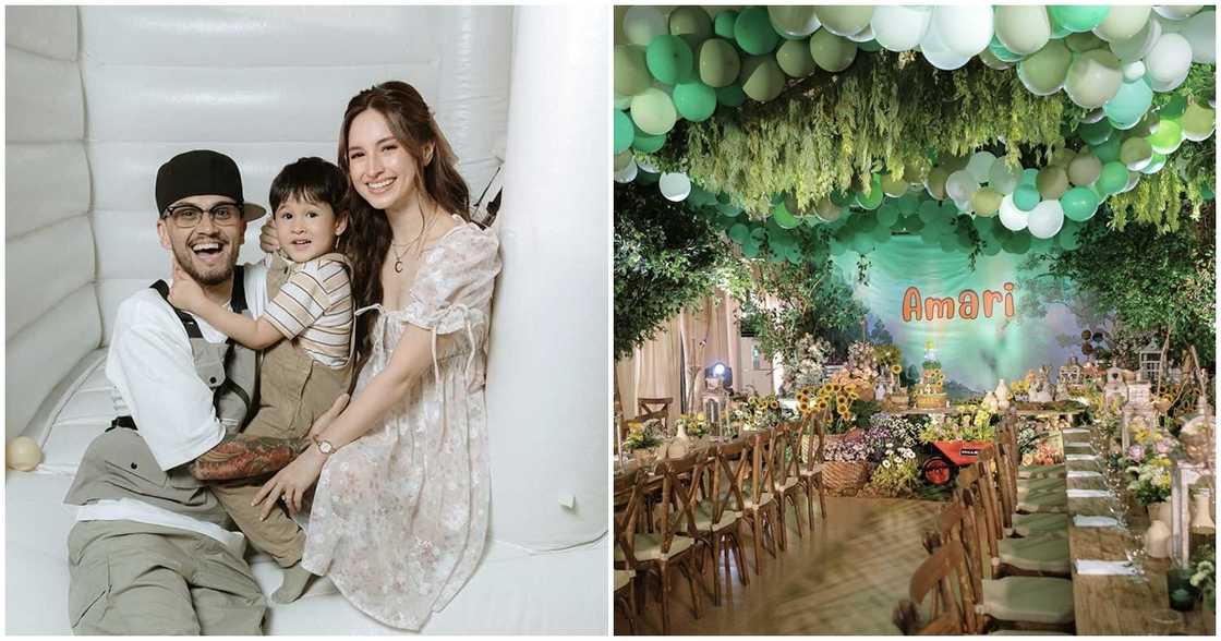 Coleen Garcia, ipinasilip ang bonggang flower-themed birthday party ni Amari