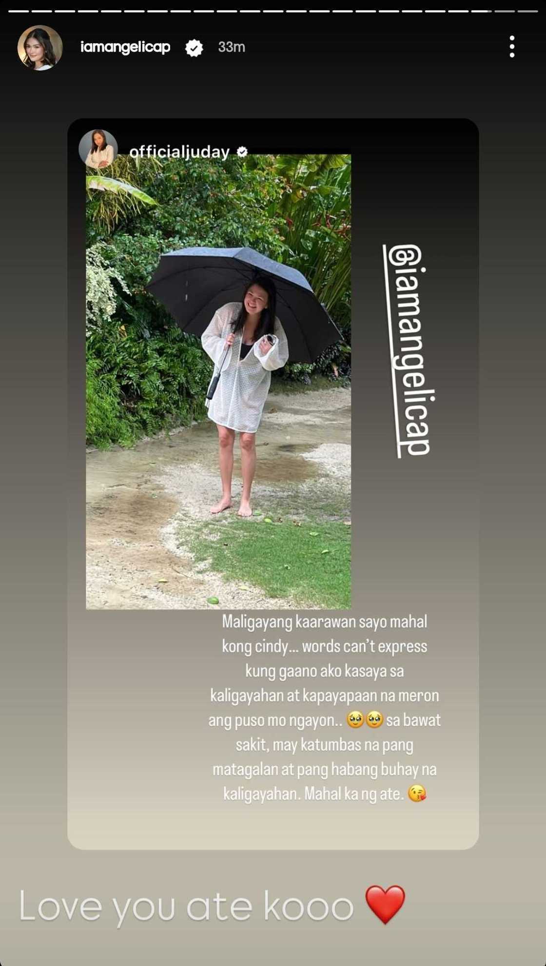 Judy Ann Santos, may makabuluhang mensahe kay Angelica Panganiban sa b-day nito Judy Ann Santos, may makabuluhang mensahe kay Angelica Panganiban sa b-day nito