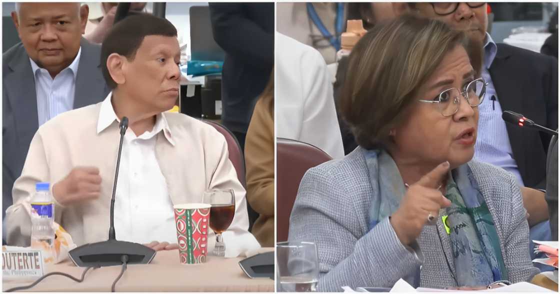 Dating PRRD, inambahan si dating Sen. Leila de Lima sa gitna ng pagdinig Dating PRRD, inambahan si dating Sen. Leila de Lima sa gitna ng pagdinig