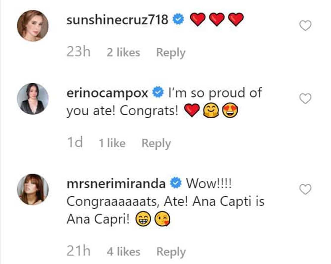 Ana Capri pregnant with 1st child to Australian husband; celebrities react Ana Capri pregnant with 1st child to Australian husband; celebrities react