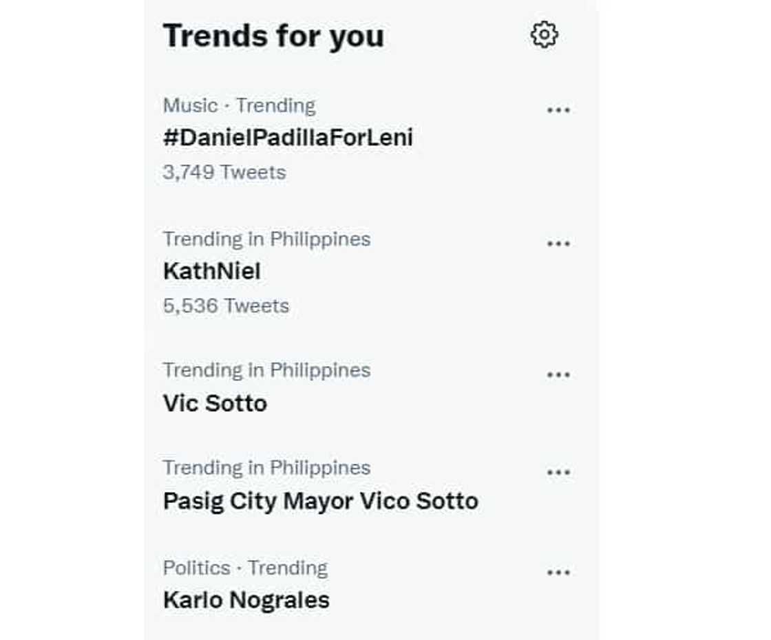 "Daniel Padilla for Leni" trends on Twitter amid actor’s viral photos with Robredo’s campaign sticker "Daniel Padilla for Leni" trends on Twitter amid actor’s viral photos with Robredo’s campaign sticker