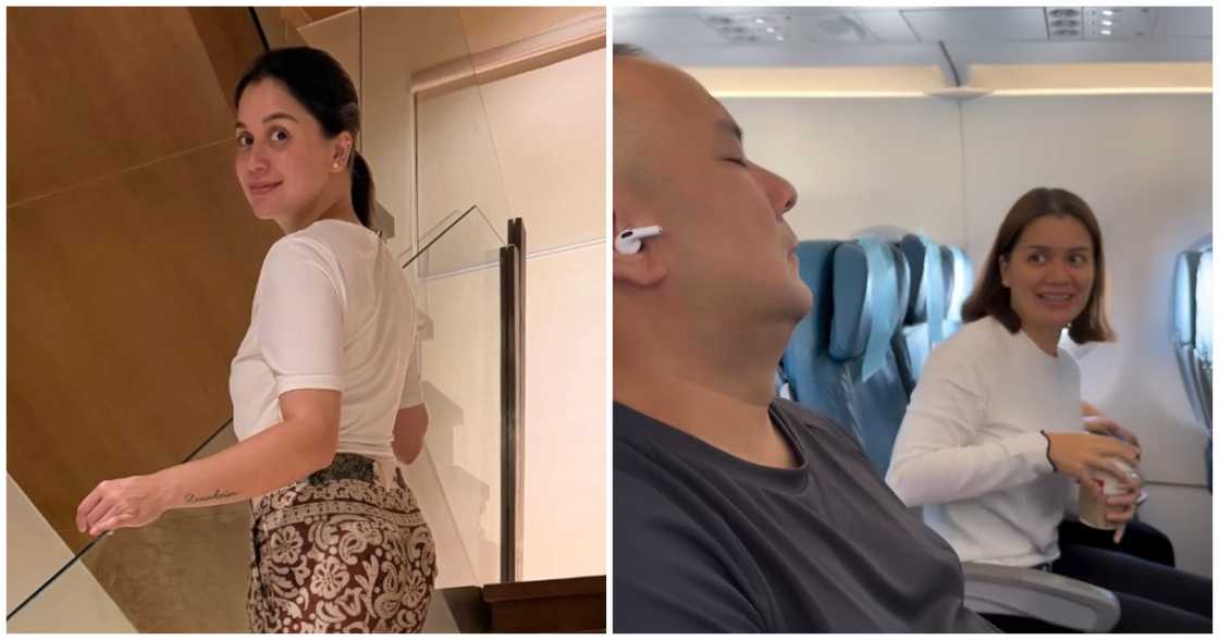 Mister ni Nadine Samonte, nagulat sa ginawa ng aktres sa eroplano Mister ni Nadine Samonte, nagulat sa ginawa ng aktres sa eroplano