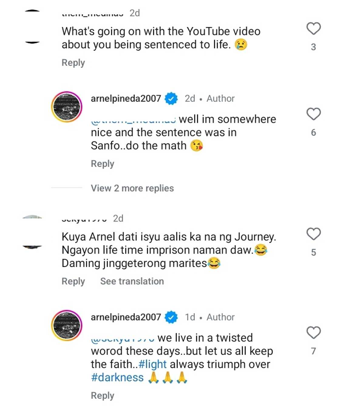 Photo: Arnel Pineda via Fashion Pulis Photo: Arnel Pineda via Fashion Pulis