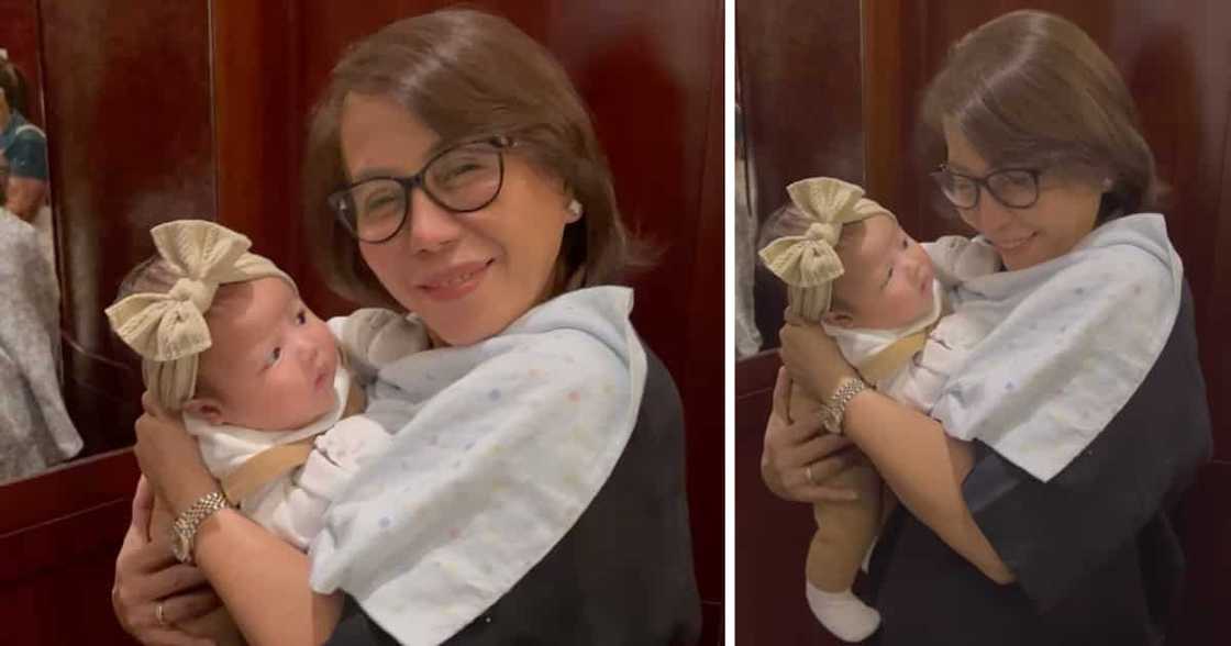 Netizens gush over Mommy Pinty's video with Toni Gonzaga’s daughter Polly Netizens gush over Mommy Pinty's video with Toni Gonzaga’s daughter Polly