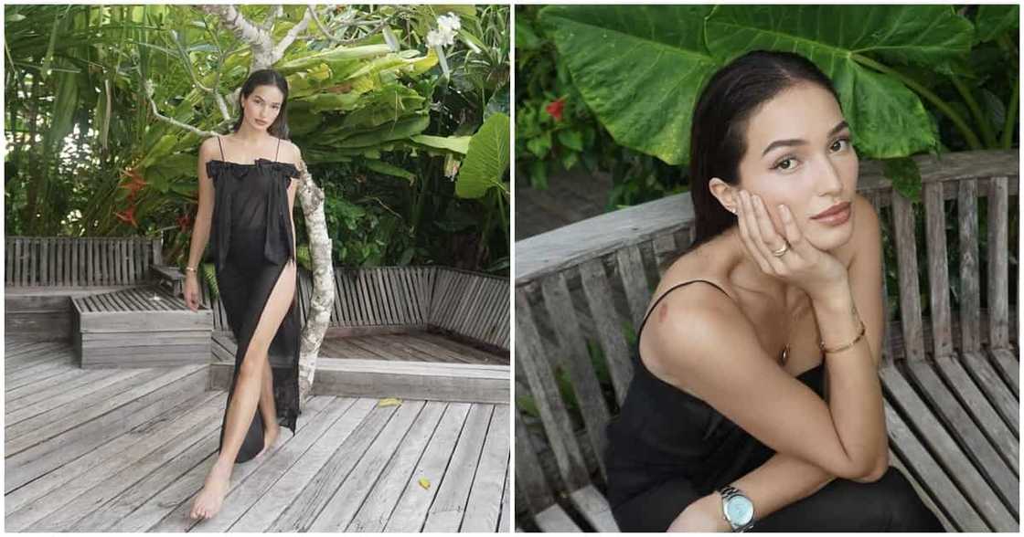 Sarah Lahbati stuns and wows netizens with her all-black OOTD photos Sarah Lahbati stuns and wows netizens with her all-black OOTD photos