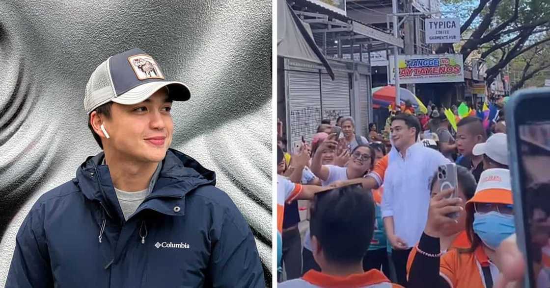 Dominic Roque, pinagkaguluhan sa Taytay Rizal; mga tao, unahan sa pagpapa-picture kasama ang aktor Dominic Roque, pinagkaguluhan sa Taytay Rizal; mga tao, unahan sa pagpapa-picture kasama ang aktor