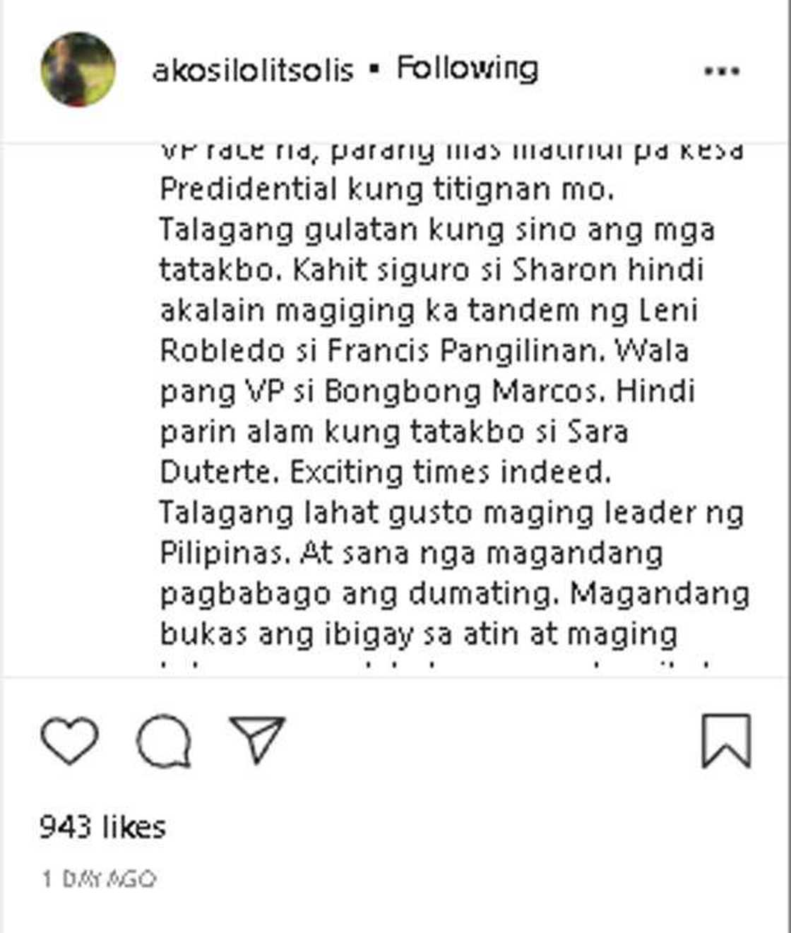 Sharon Cuneta, "nagulo ang isip" dahil fave uncle na si Tito Sotto at asawang naman niya si Kiko